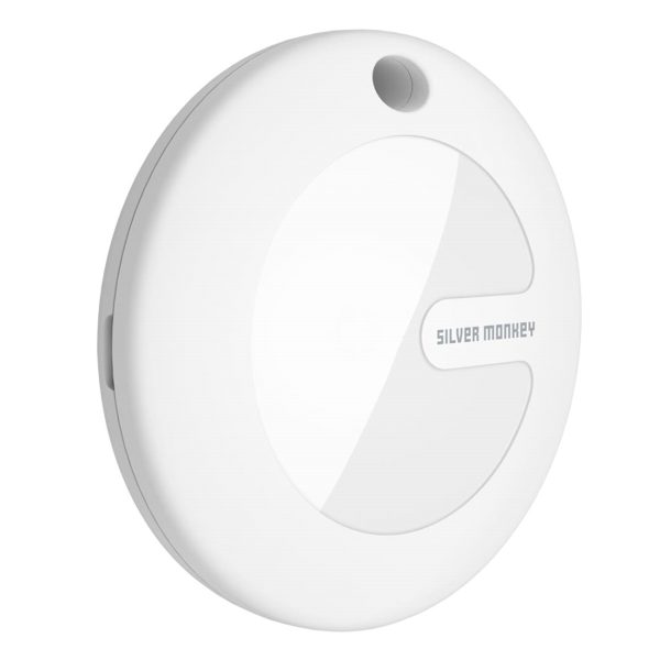 Tag Locator saderīgs ar Apple FindMy Bluetooth 5.2 diapazons 100m balts
