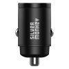 Automašīnas lādētājs 30W šķiltavas ligzdai 1x USB-C PD Black