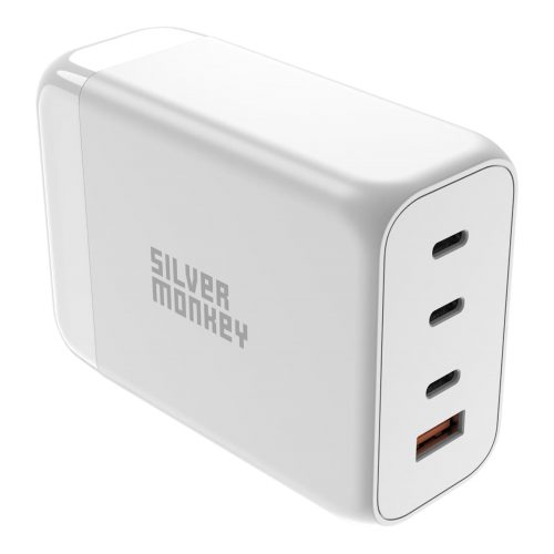 Spēcīgs GAN 200W tīkla lādētājs ar 3XUSB-C PD USB-A QC 3.0 PD
