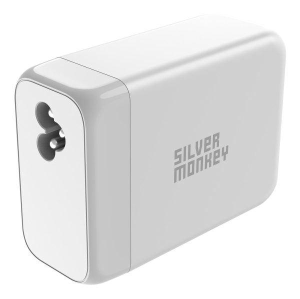 Spēcīgs GAN 200W tīkla lādētājs ar 3XUSB-C PD USB-A QC 3.0 PD