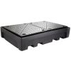 Izglītība vēlas bāzēt zem 2 IBC 1100L tvertnes plastmasas PE CEMO 10952