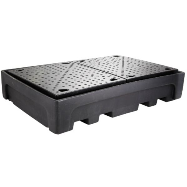 Izglītība vēlas bāzēt zem 2 IBC 1100L tvertnes plastmasas PE CEMO 10952