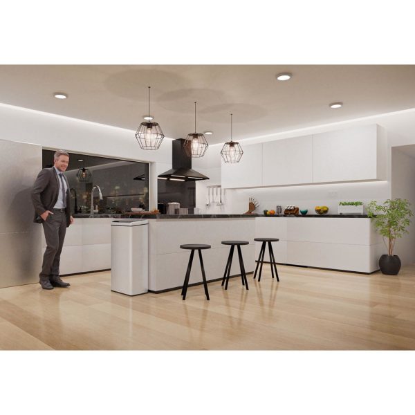 10260104-4 Automātiska bezkontakta atkritumu tvertne ar kustības sensoru, diapazons 20 cm 80 l