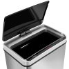 10260105-2 Automātiska bezkontakta atkritumu tvertne ar kustības sensoru, 20 cm 70 L diapazons