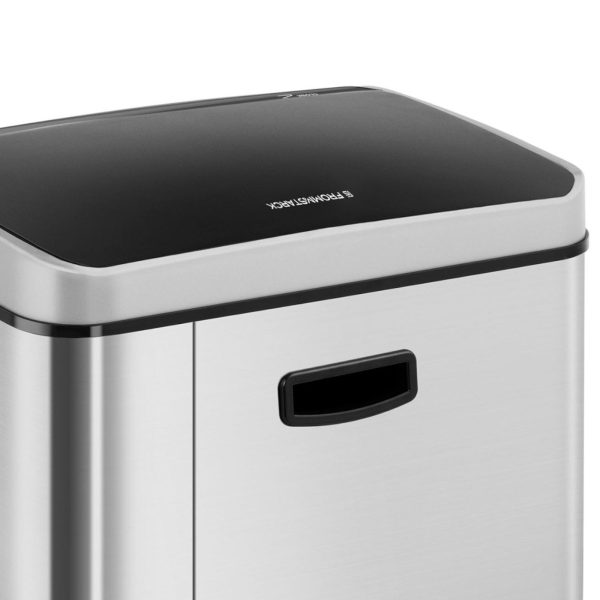 10260105-3 Automātiska bezkontakta atkritumu tvertne ar kustības sensoru, 20 cm 70 L diapazons