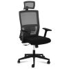 Priekšsēdētāja ergonomiskā voljera birojs ar jostas atbalstu un headboard Max. 150 kg