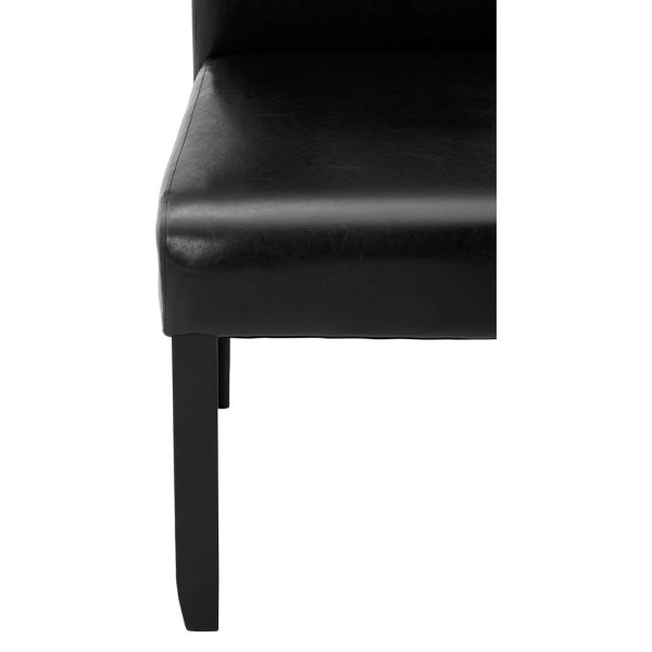 Eco -Leather Salon 2 PCIT istabas mīkstais krēsls.