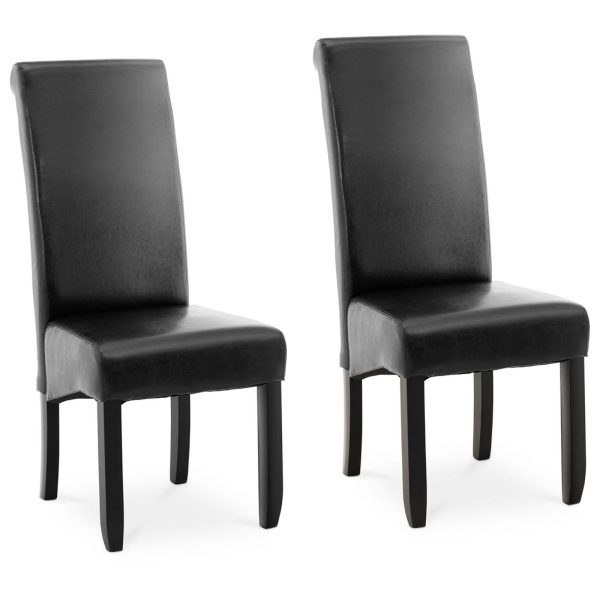 Eco -Leather Salon 2 PCIT istabas mīkstais krēsls.