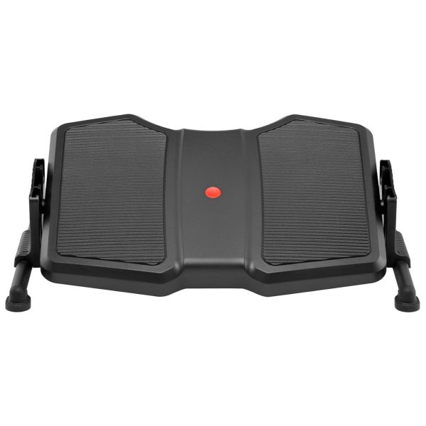 Ergonomisks biroja pēdu balsts ar regulējamu augstumu 9-15 cm