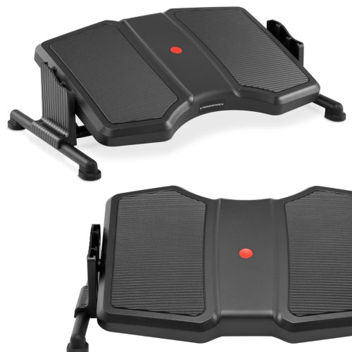 Ergonomisks biroja pēdu balsts ar regulējamu augstumu 9-15 cm