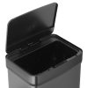 10260206-2 Pretkontakta taisnstūra automātiskā miskaste ar 30 cm 50 litru kustības sensoru