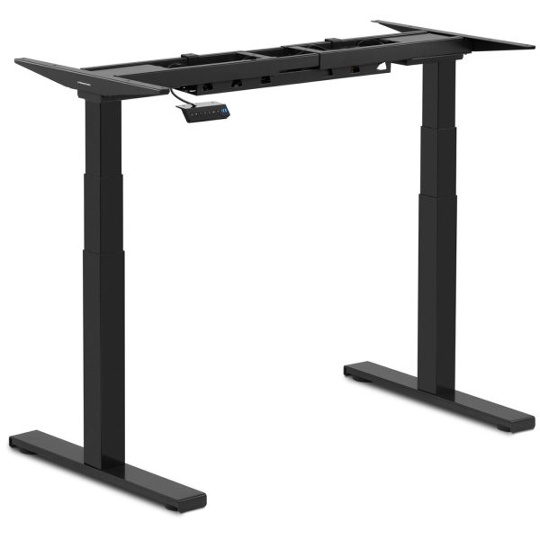 Rāmja rāmja elektriskais galds ar augstuma regulēšanu 62–128 cm maks. 125 kg