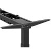 Rāmja rāmja elektriskais galds ar augstuma regulēšanu 62–128 cm maks. 125 kg