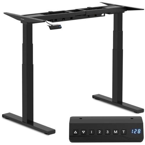 Rāmja rāmja elektriskais galds ar augstuma regulēšanu 62–128 cm maks. 125 kg