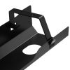 Plauktu maskēšanas organizators galda kabeļiem 600x135x108 mm melns