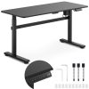 Elektriskais galds ar augstuma regulēšanas augstumu 73-118 cm TOP 140X60 cm