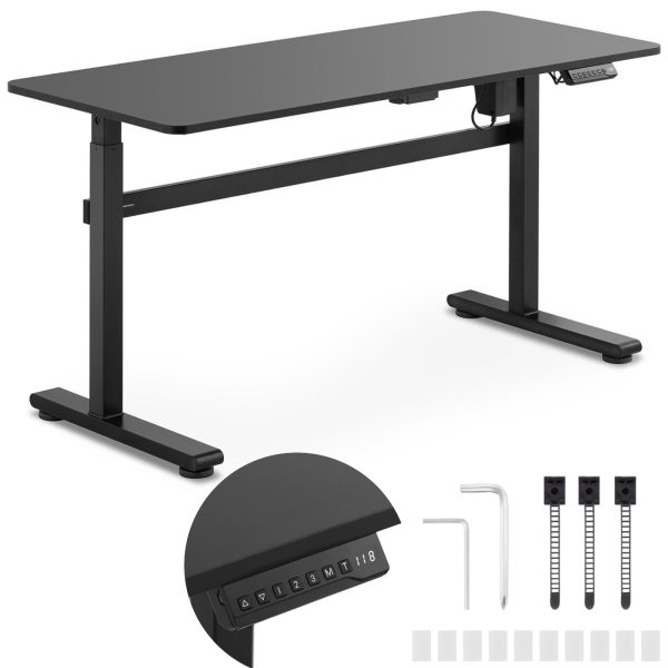 Elektriskais galds ar augstuma regulēšanas augstumu 73-118 cm TOP 140X60 cm