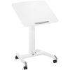 Tabulas klēpjdatoru statīvs ir noregulējams uz riteņiem 60 x 52 cm 760 - 1130 mm
