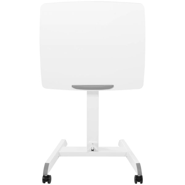 Tabulas klēpjdatoru statīvs ir noregulējams uz riteņiem 60 x 52 cm 825 - 1185 mm