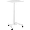 Tabulas klēpjdatoru statīvs ir regulējams uz riteņiem 60 x 52 cm 760 - 1130 mm