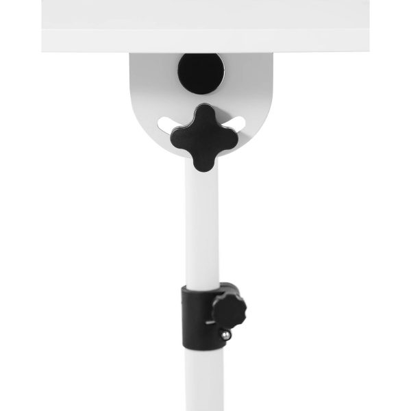 Galda galds klēpjdatoram noliektām regulējamiem 2 topiem 43 x 91 cm 700 - 1100 mm