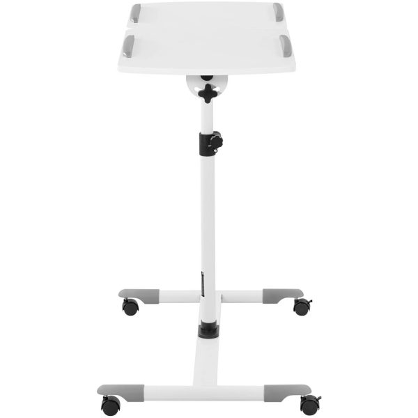 Galda galds klēpjdatoram noliektām regulējamiem 2 topiem 43 x 91 cm 700 - 1100 mm