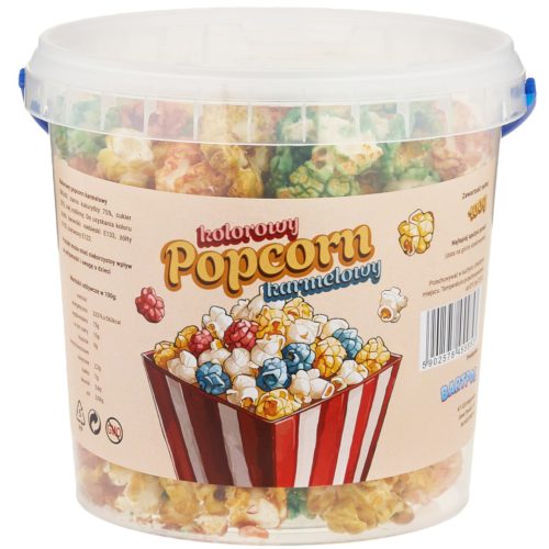 Popkorna gatava krāsaina karamele 100g / 1L