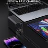 PowerBank 27000 MAH 2X USB-A 2X USB-C 100W barošanas stacija-melns
