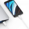 Kabelis Kabelis iPhone USB -C - zibens mfi PD 30W 1,2m - balts
