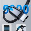 Aux USB -C audio kabeļa kabelis - mini ligzda 3,5 mm 1m - melns
