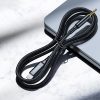 Kabeļa aux aux iPhone zibens - mini ligzda 3,5 mm 1 m - melns