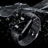 SmartWatch ar savienojumu saņemšanas ekrāna funkciju 1.91 '' IP67 - melns