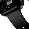 SmartWatch ar savienojumu saņemšanas ekrāna funkciju 1.91 '' IP67 - melns