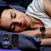 SmartWatch ar savienojumu saņemšanas ekrāna funkciju 1.91 '' IP67 - melns