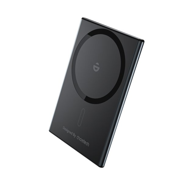 PowerBank indukcija 2000mAh Super Thin 5W MagSafe Qi - melns