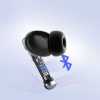 Sounfii R4 austiņas Bluetooth 5.3 ENC bezvadu - melna