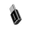 Adaptera mini adapteris ar mikro USB uz USB -C - melns