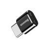 Adaptera mini adapteris ar mikro USB uz USB -C - melns