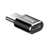 Adaptera mini adapteris ar mikro USB uz USB -C - melns