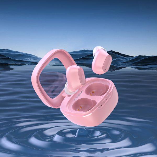Mems in -ear austiņās TWS Bluetooth 5.3 - rozā krāsā