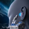 Mems in -ear austiņās TWS Bluetooth 5.3 - rozā krāsā