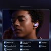 MEMS in -ear austiņās TWS Bluetooth 5.3 - purpursarkanā krāsā