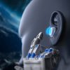 MEMS in -ear austiņās TWS Bluetooth 5.3 - balts