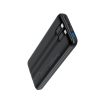 5W USB-USB-C MICRO USB ar USB-C un Lightning Cable-Black
