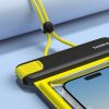 Ūdensnecaurlaidīgs korpuss 7,2 '' IPX8 Deep Dive 4 slāņiem - melniem un dzelteniem