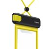 Ūdensnecaurlaidīgs korpuss 7,2 '' IPX8 Deep Dive 4 slāņiem - melniem un dzelteniem