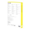 Ūdensnecaurlaidīgs korpuss 7,2 '' IPX8 Deep Dive 4 slāņiem - melniem un dzelteniem