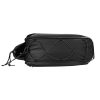 10L velosipēdu soma bagāžniekam ar sānu kabatām 38,5x19.5x16cm - melna