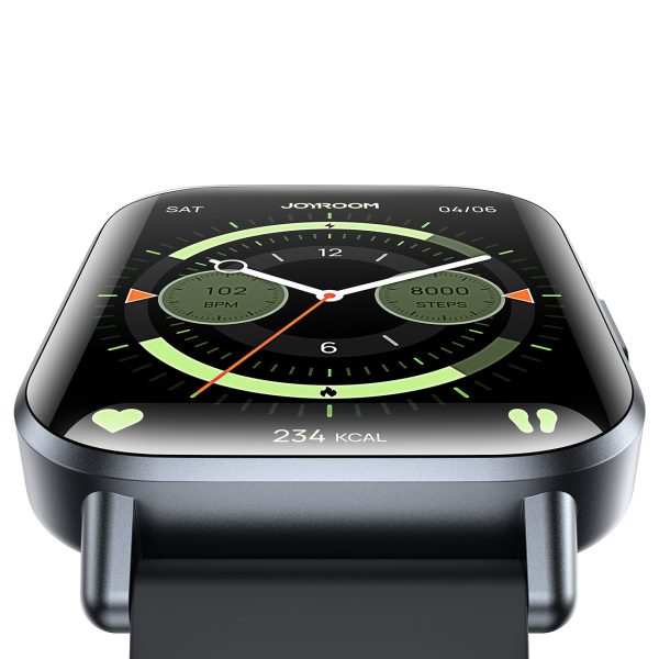 SmartWatch Fit-Life Jr-Ft3 ar funkciju saņemt zvanu pelēku