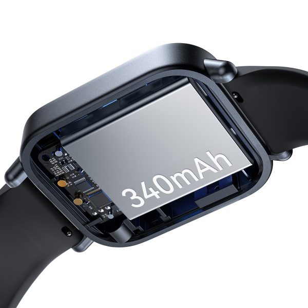 SmartWatch Fit-Life Jr-Ft3 ar funkciju saņemt zvanu pelēku